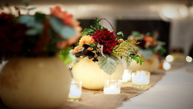 Pumpkin Floral Arrangements