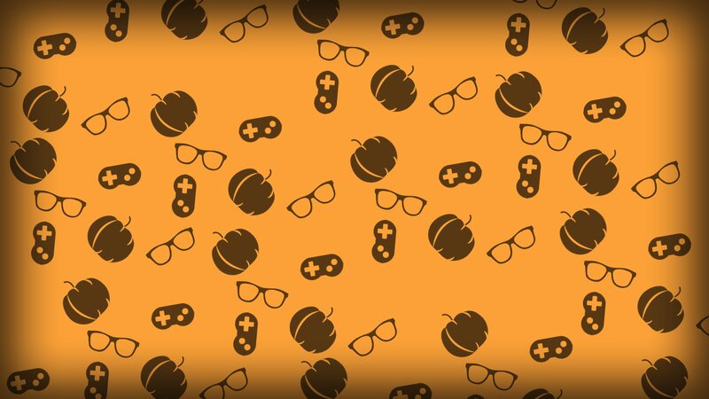 Pumpkin Game Controller Glasses