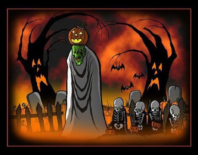 Pumpkin-headed Ghoul