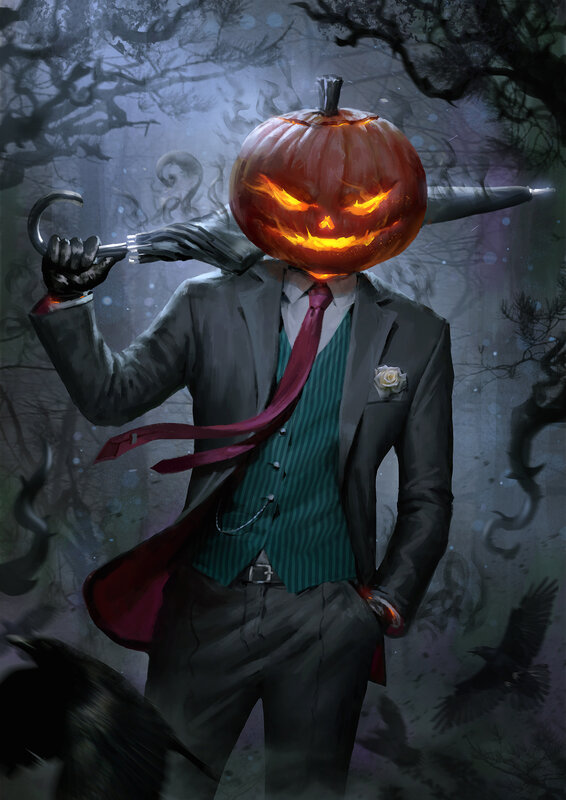 Pumpkin-headed Man