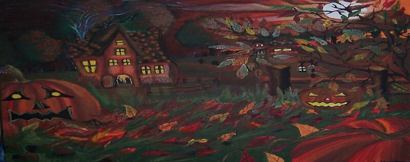 Pumpkin House Landscape