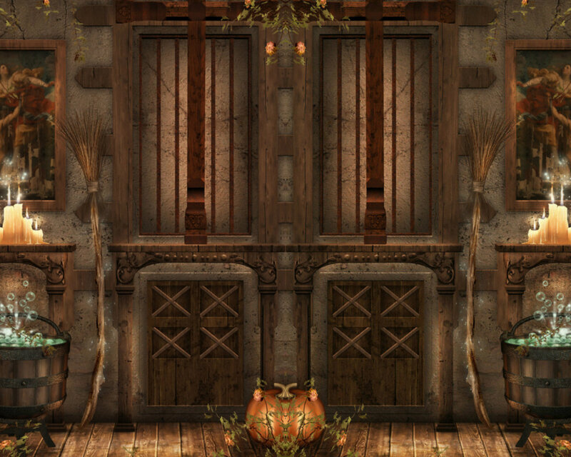 Pumpkin in a Room