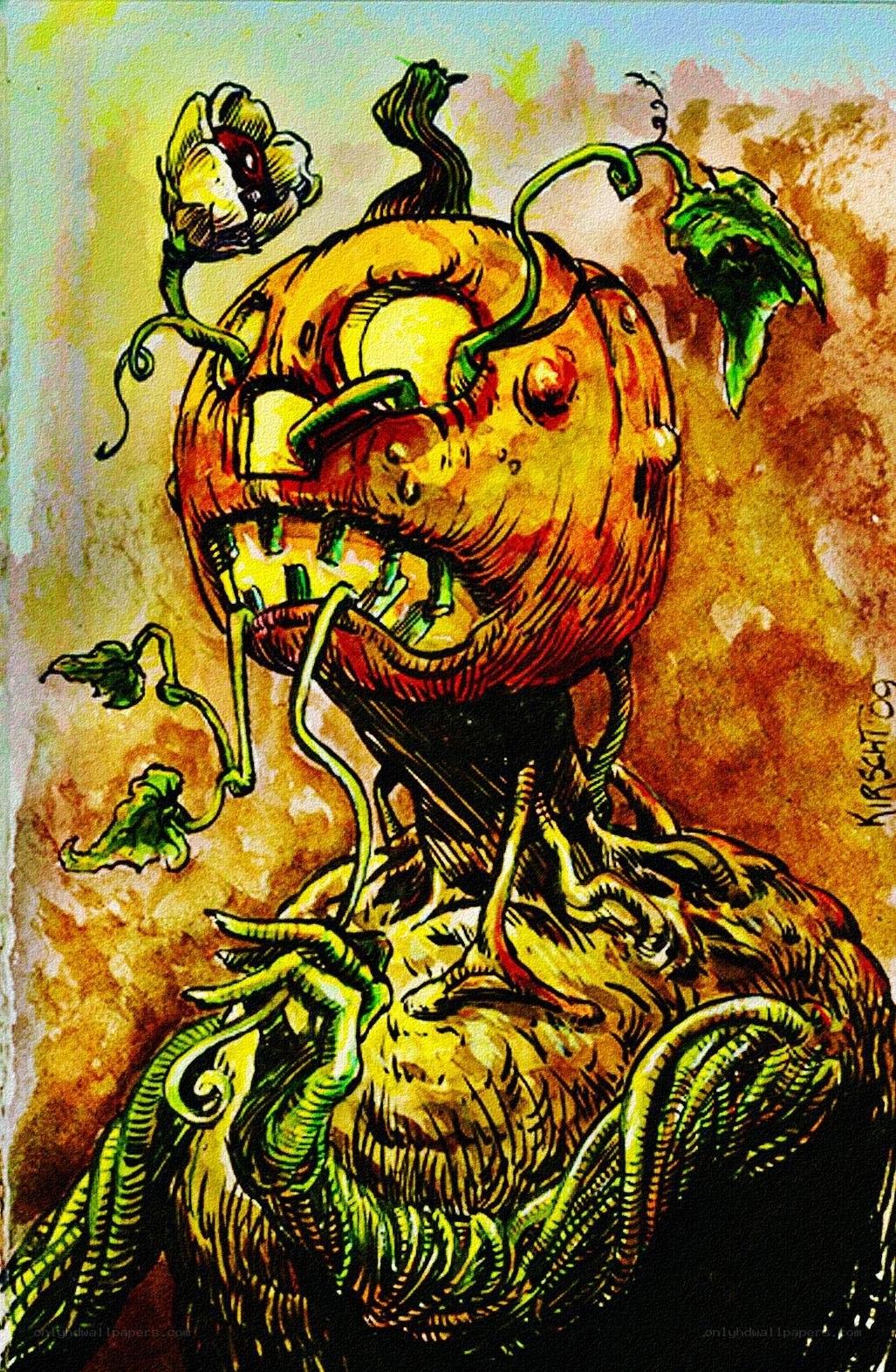 pumpkin monster creature