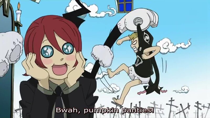Pumpkin panties moment