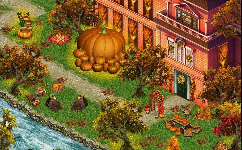 Pumpkin Patch Near House