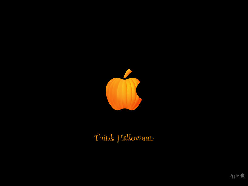 Pumpkin-shaped Apple