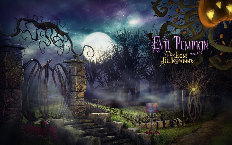 Pumpkin-themed Gate