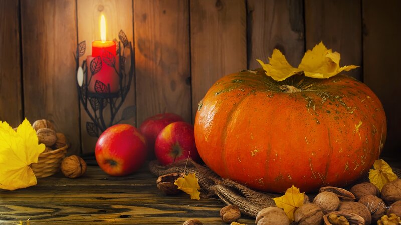 Pumpkin with Apples