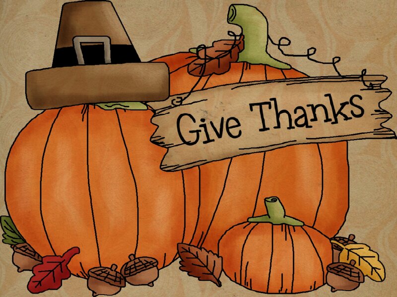 Pumpkin with Pilgrim Hat