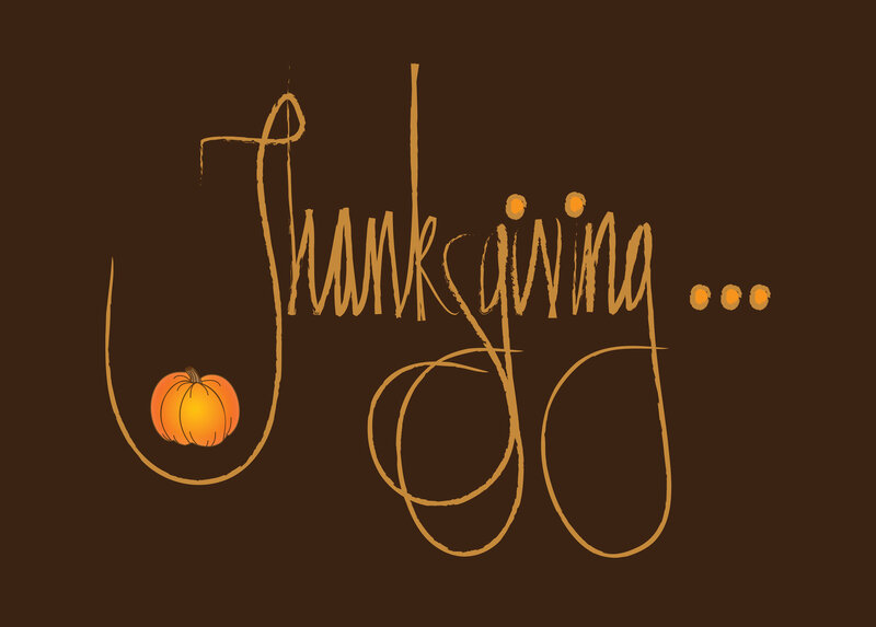 Pumpkin with Text — Brown