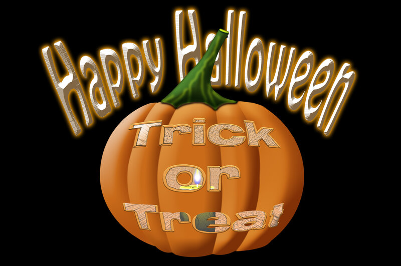 Pumpkin with Text