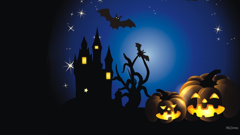 Pumpkins and Castle