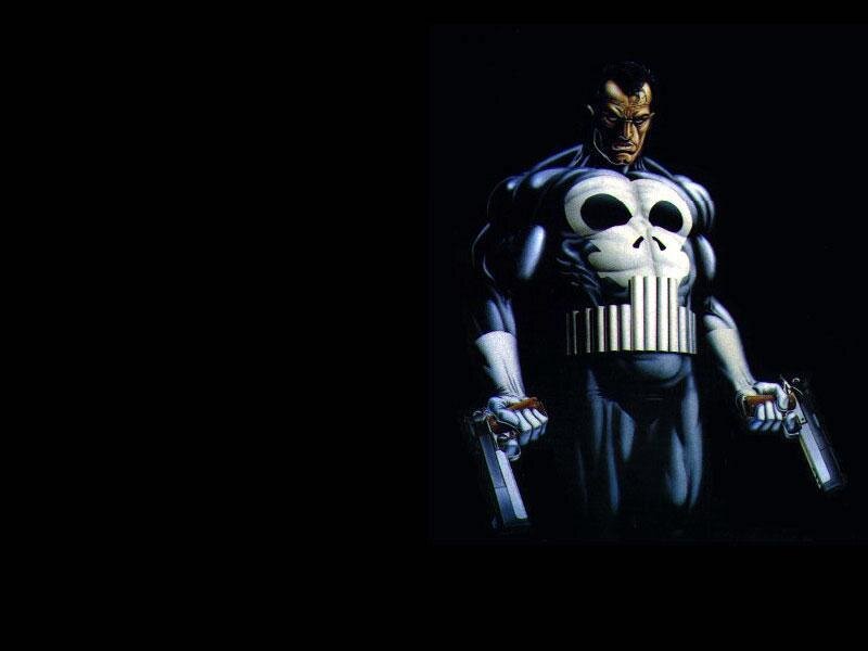 Punisher Character — Black