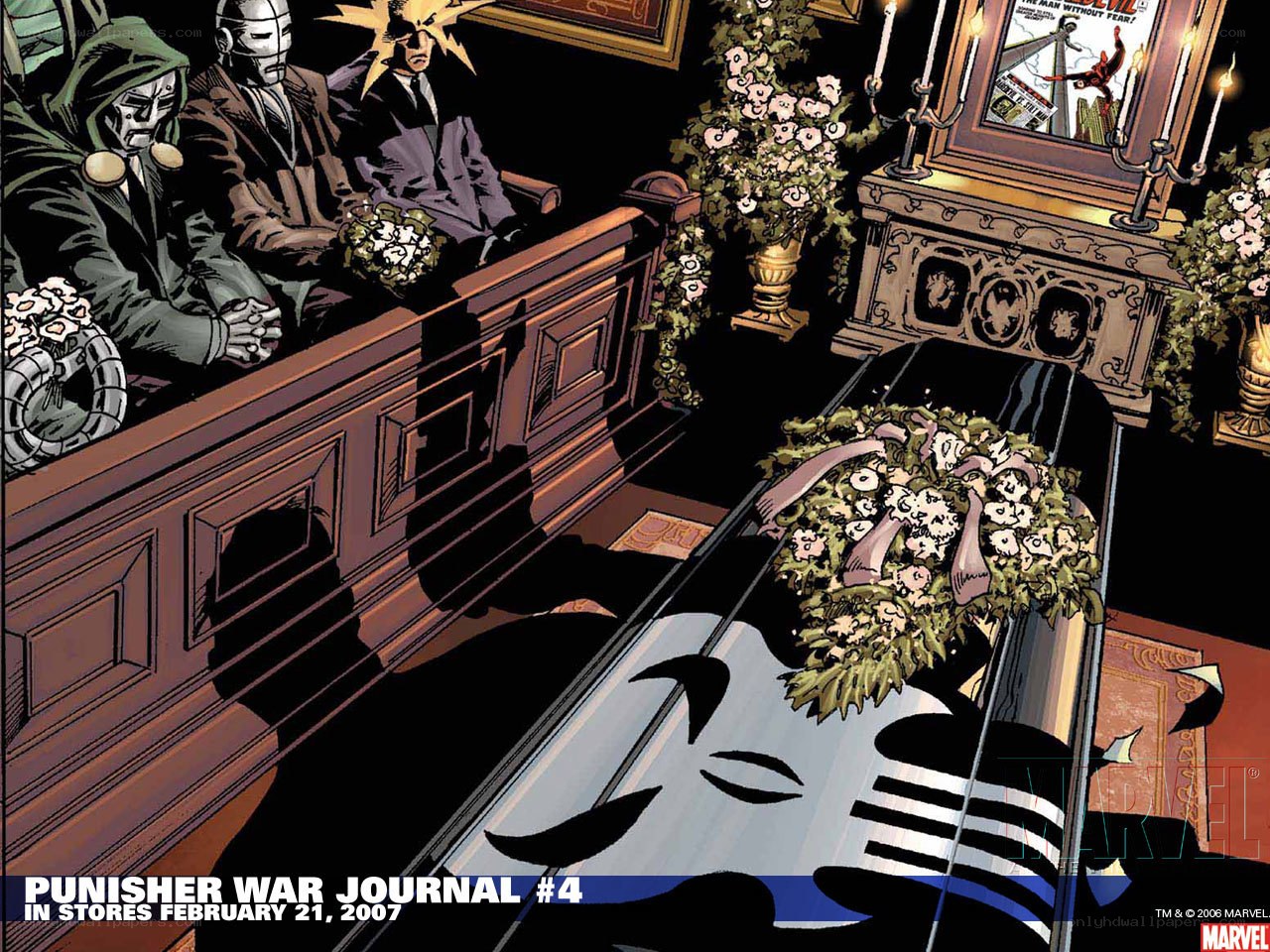 Punisher funeral scene