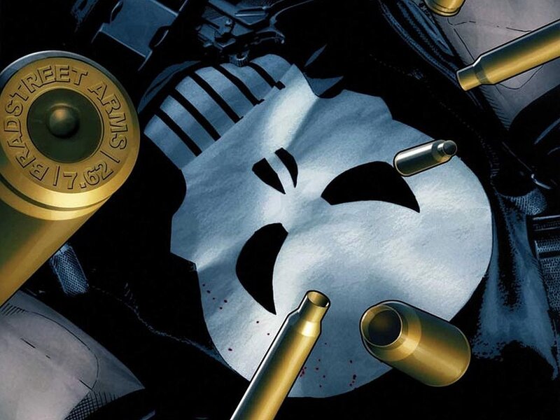 Punisher Mask with Bullets — Black