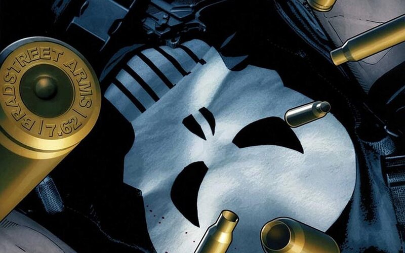 Punisher Mask with Bullets