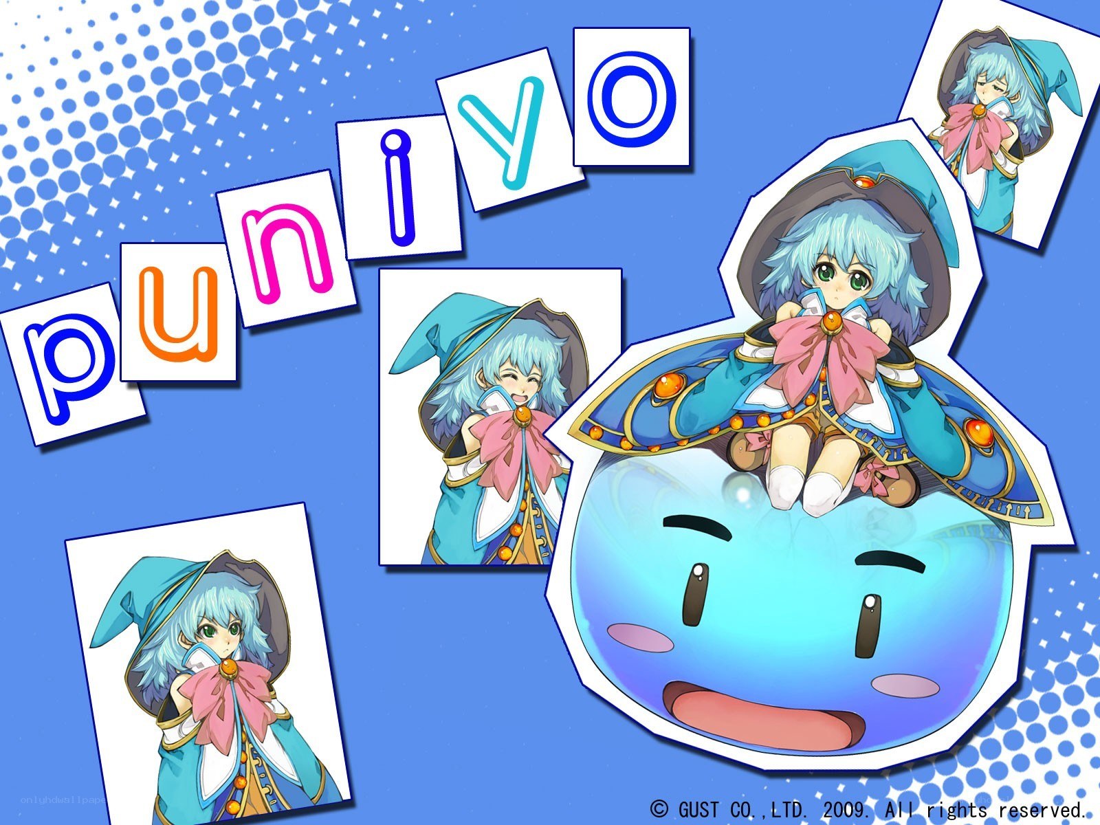 Puniyo character collage