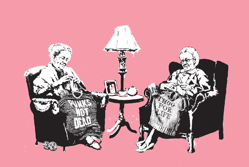 Punk Knitters Art