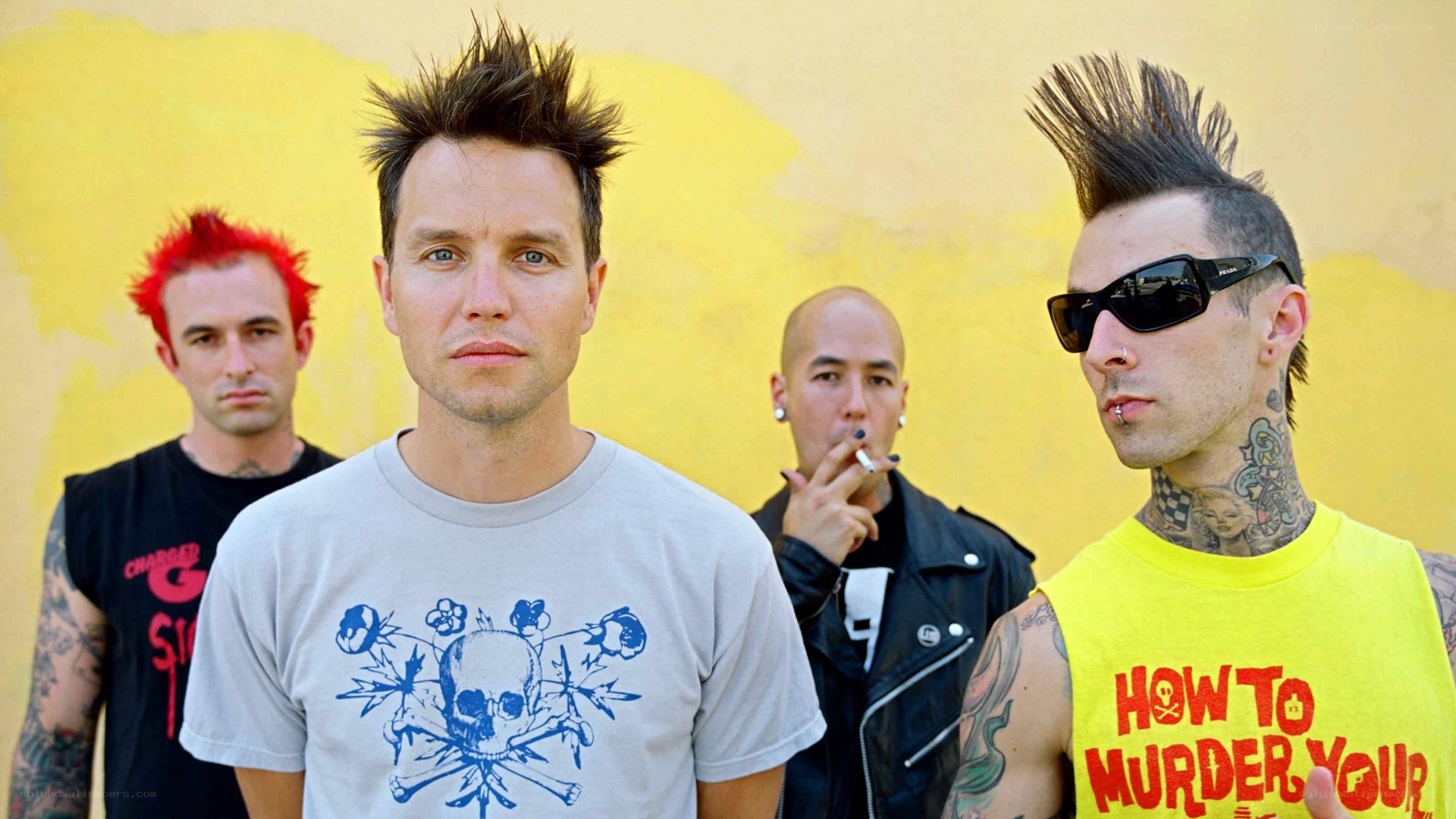 punk rock band portrait