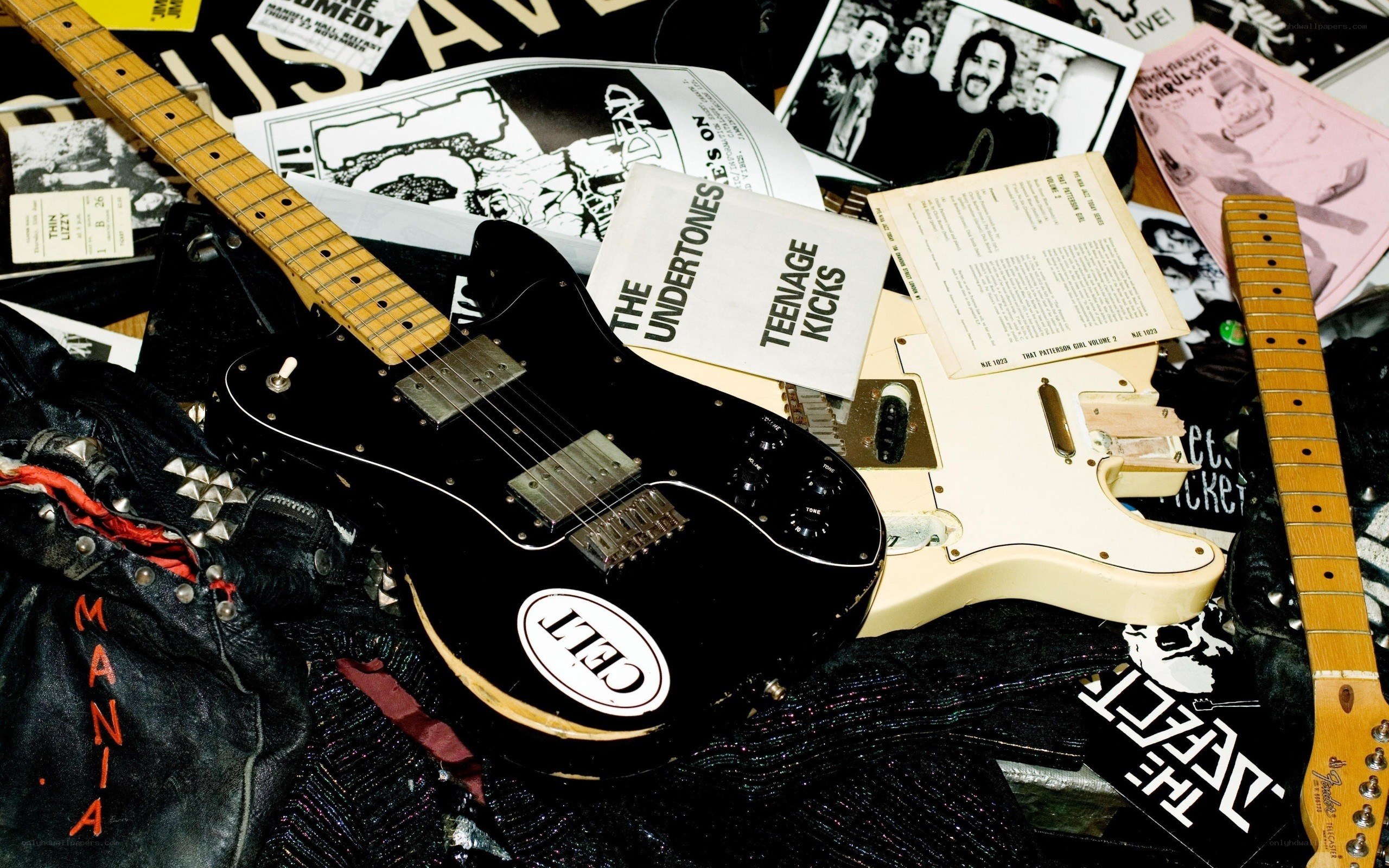 Punk rock memorabilia collection