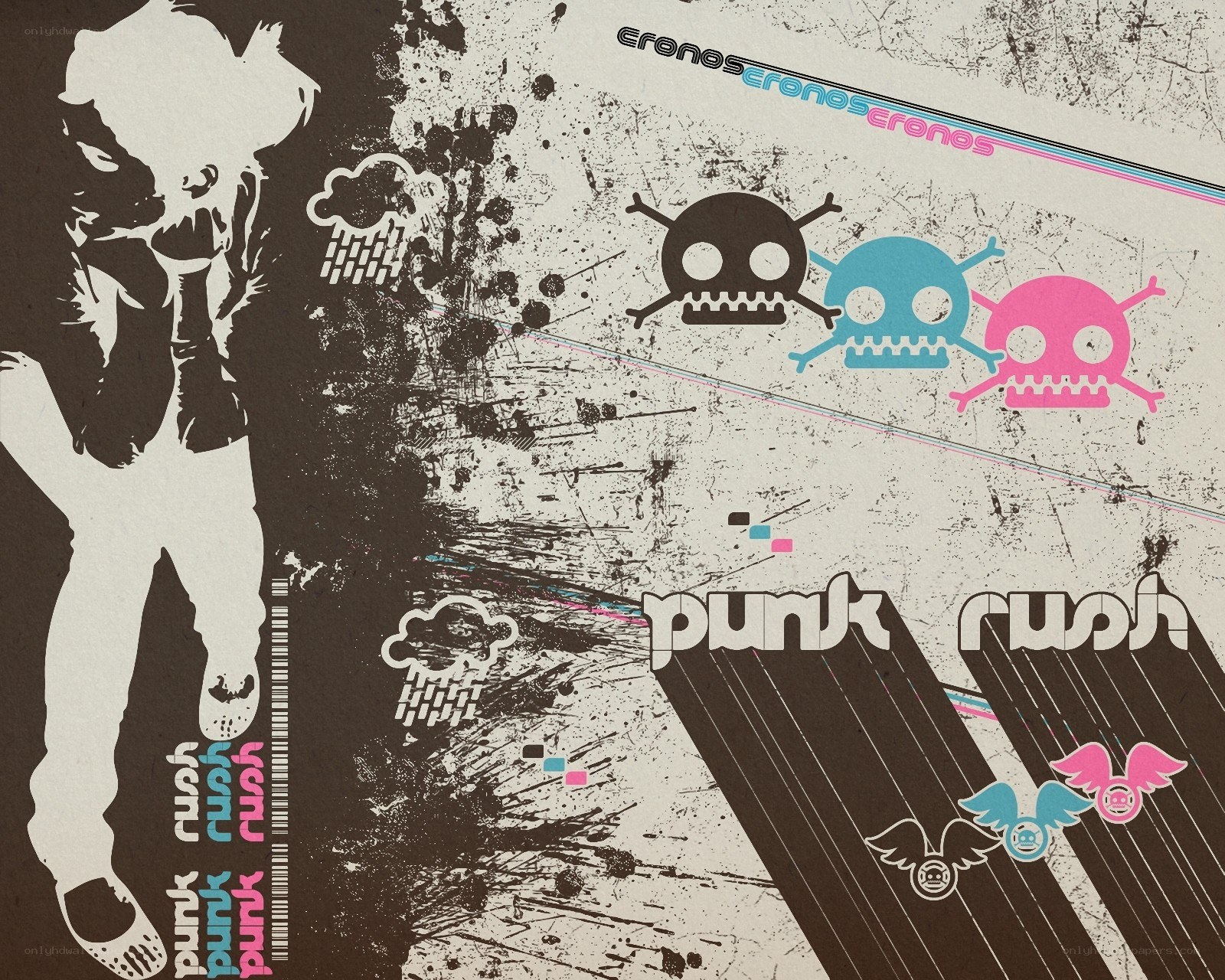 punk rush album art