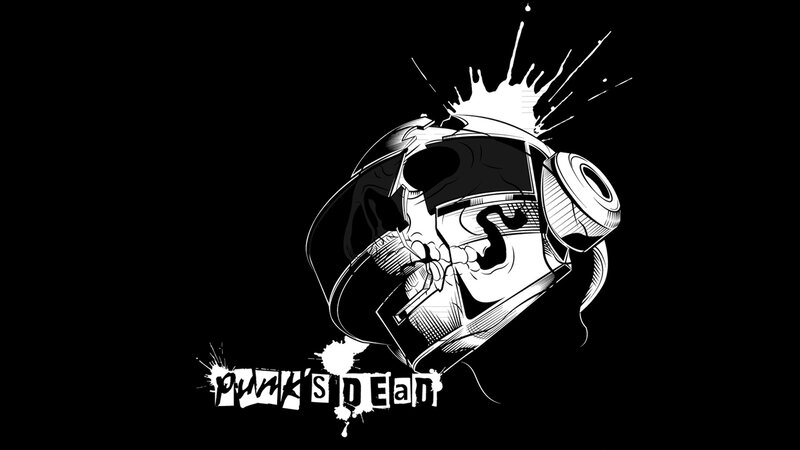 Punk's Dead logo art