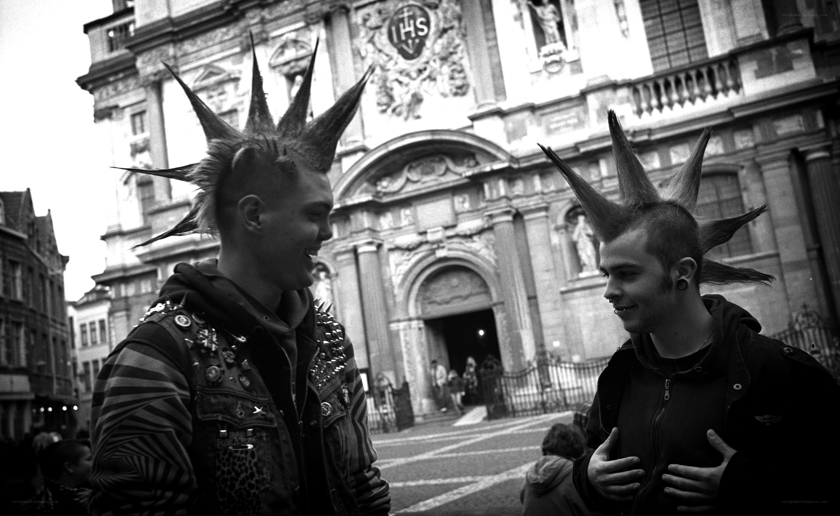 Punk youth in Prague