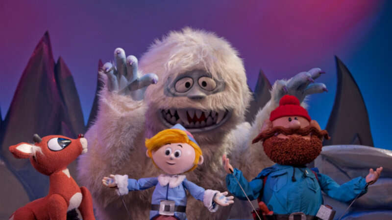 Puppet Characters on Stage
