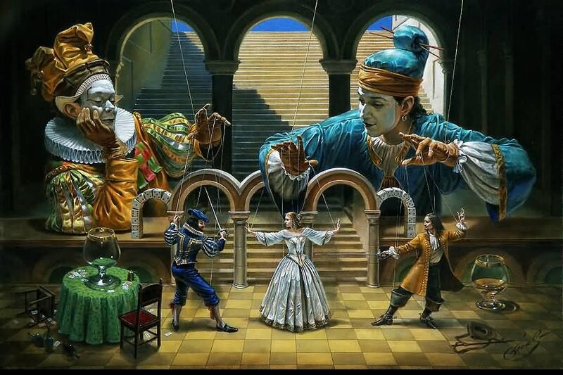 Puppeteers and Puppets