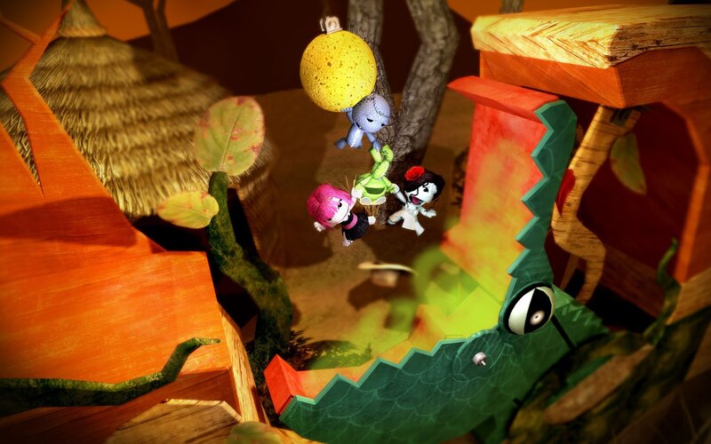Puppets in a jungle adventure