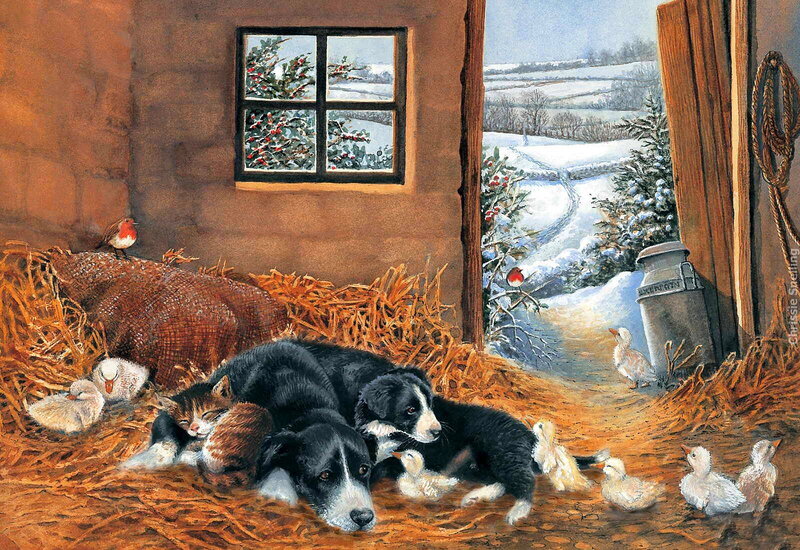 Puppies and Ducklings — Brown