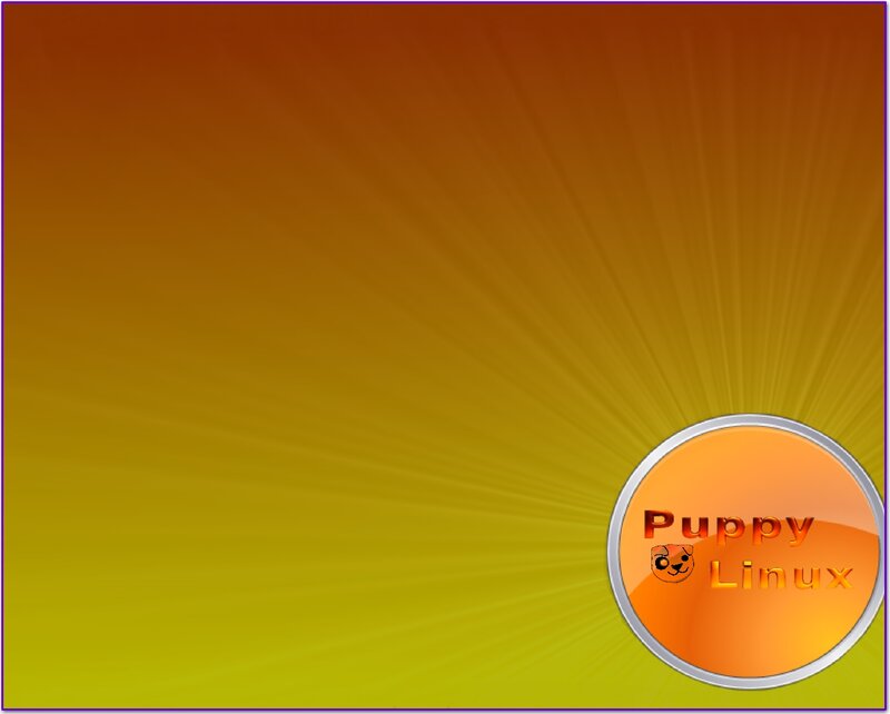 Puppy Linux Logo — Orange
