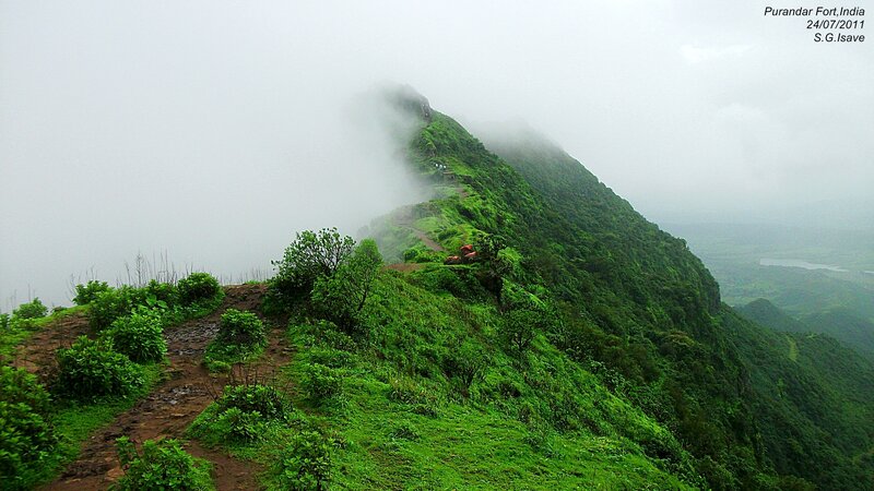 Purandar Fort Mountain