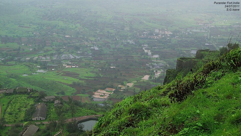Purandar Fort View