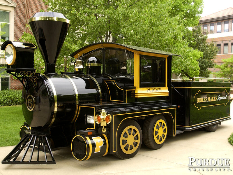 Purdue University train