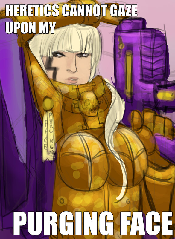 Purging Face Meme