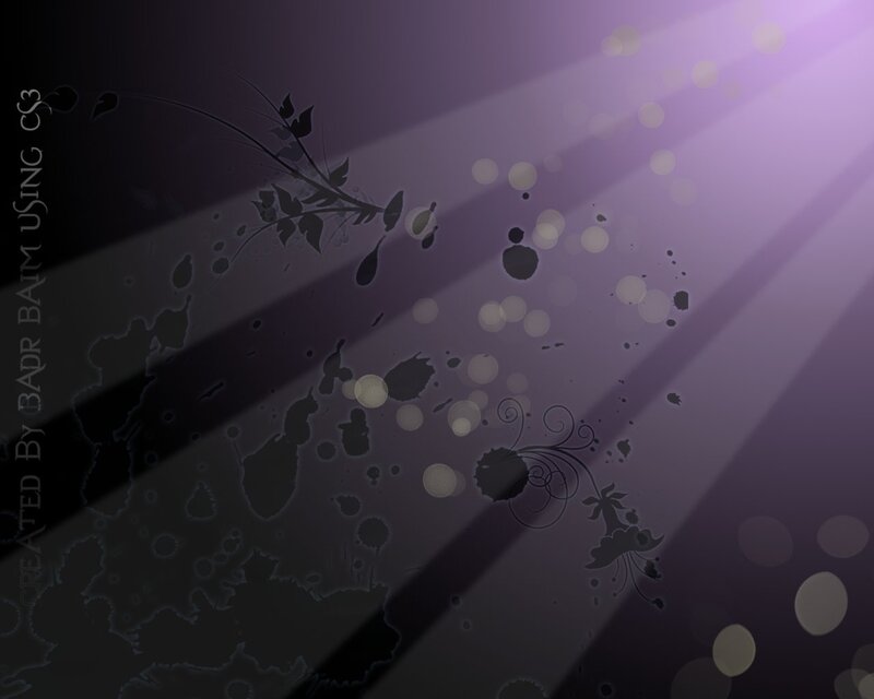 Purple Abstract Background — Dramatic