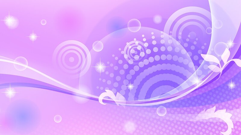 Purple Abstract Background — Dreamy, Digital Art, Stars