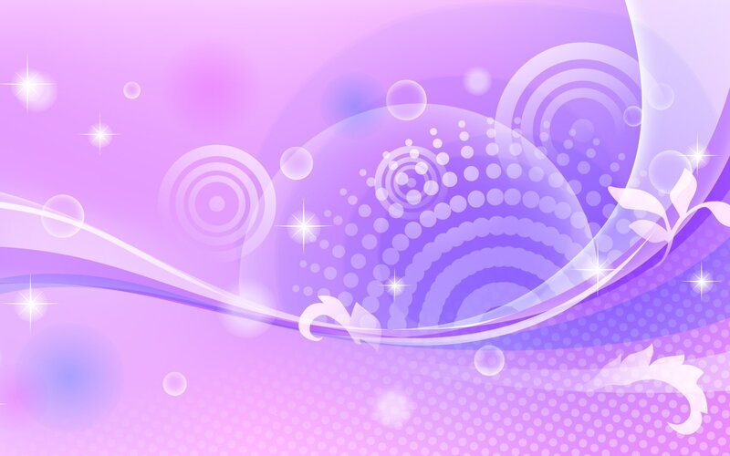 Purple Abstract Background — Dreamy, Stars
