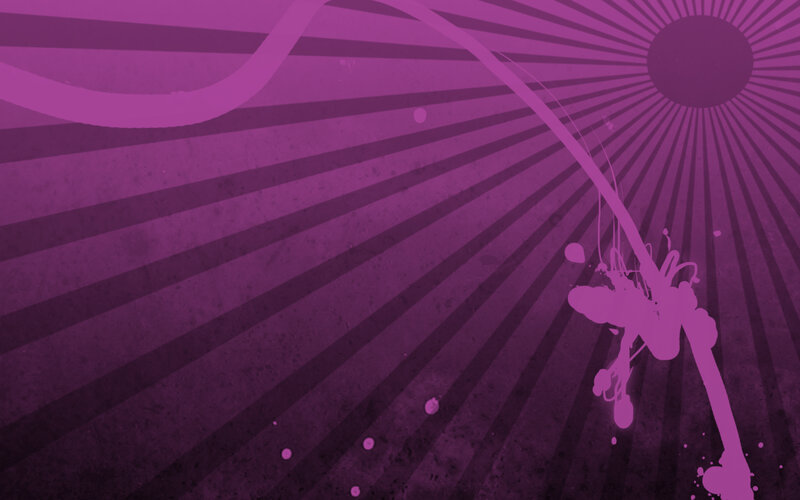 Purple Abstract Background — Dynamic, Sunburst