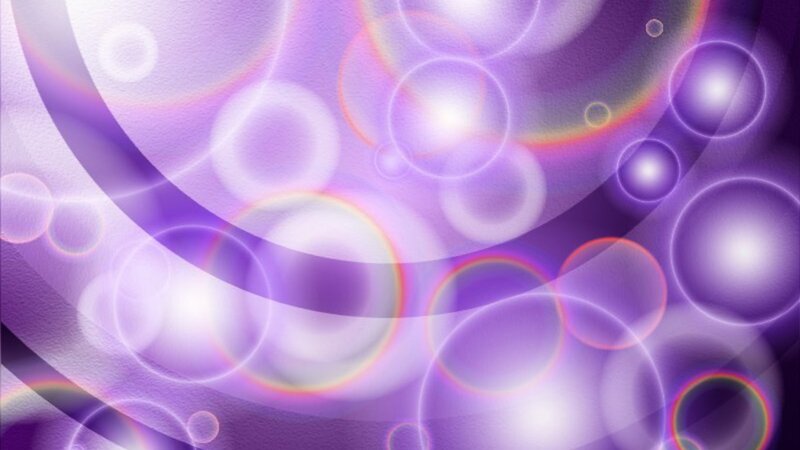 purple abstract bubble background