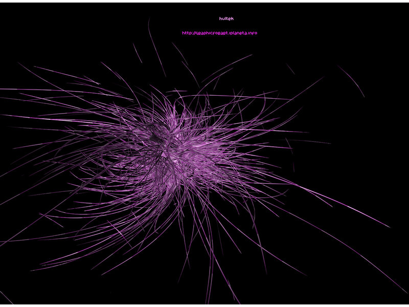 purple abstract burst