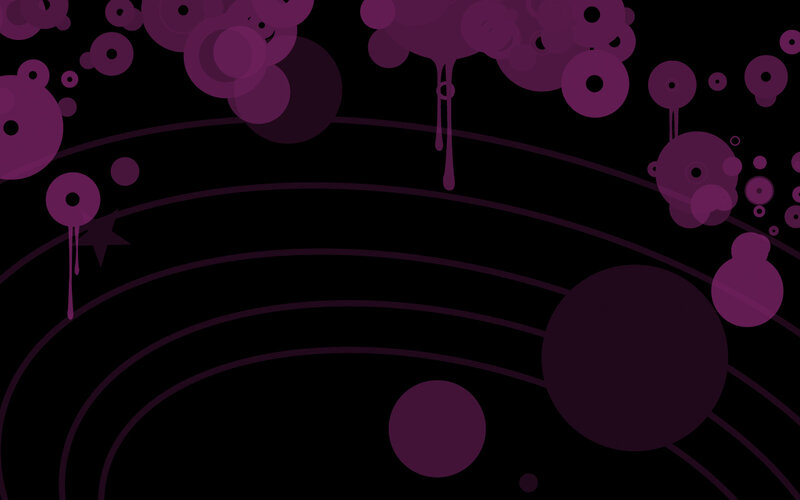 purple abstract circle design