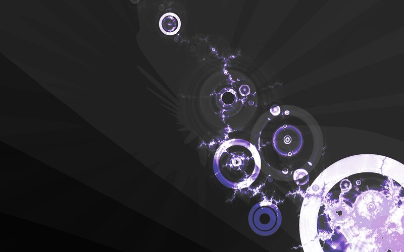purple abstract circle design