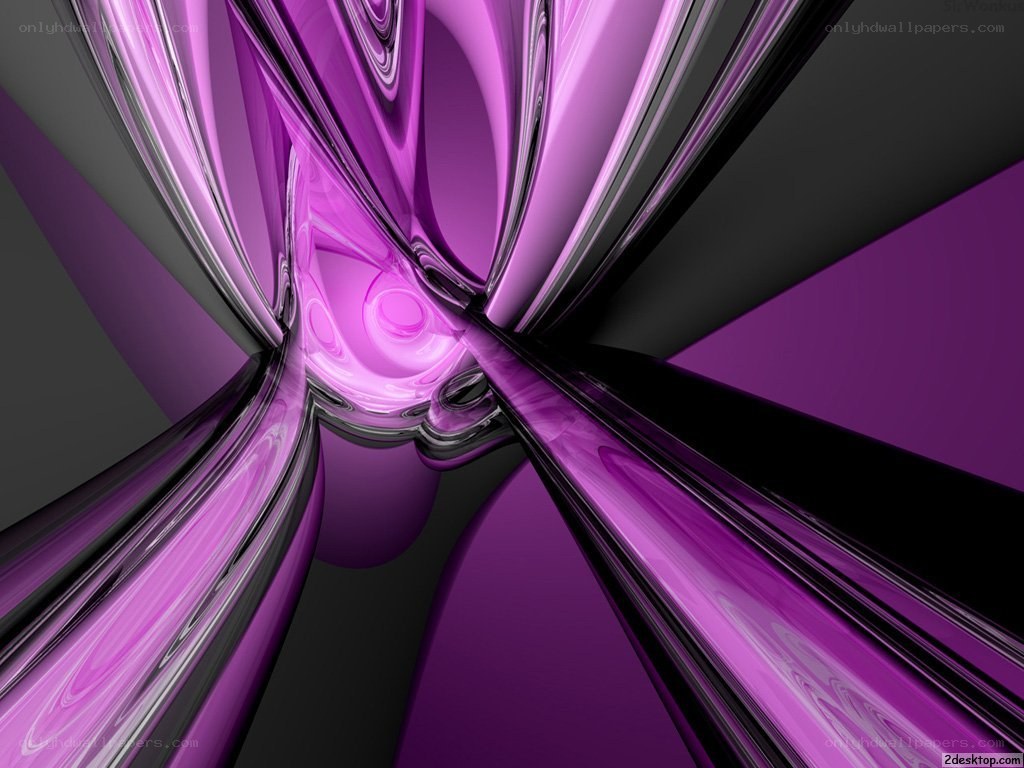 Purple abstract digital art