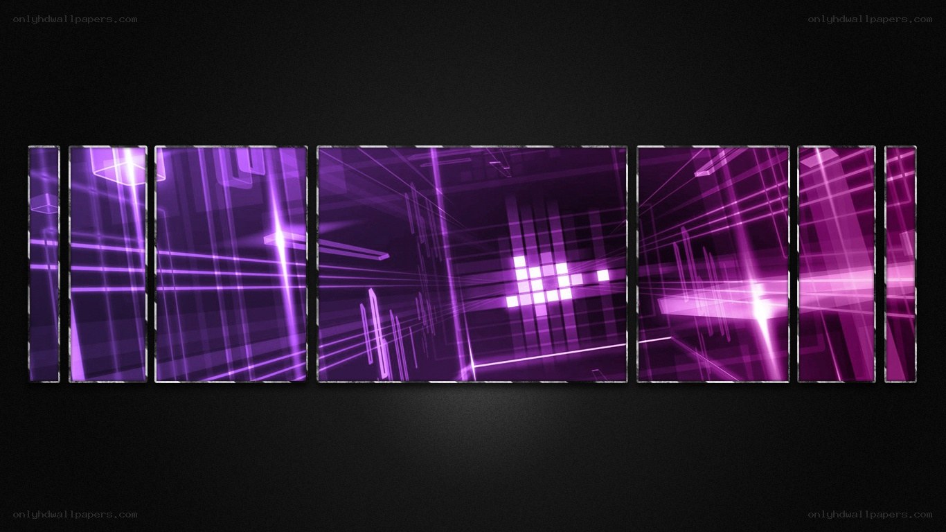 purple abstract digital art