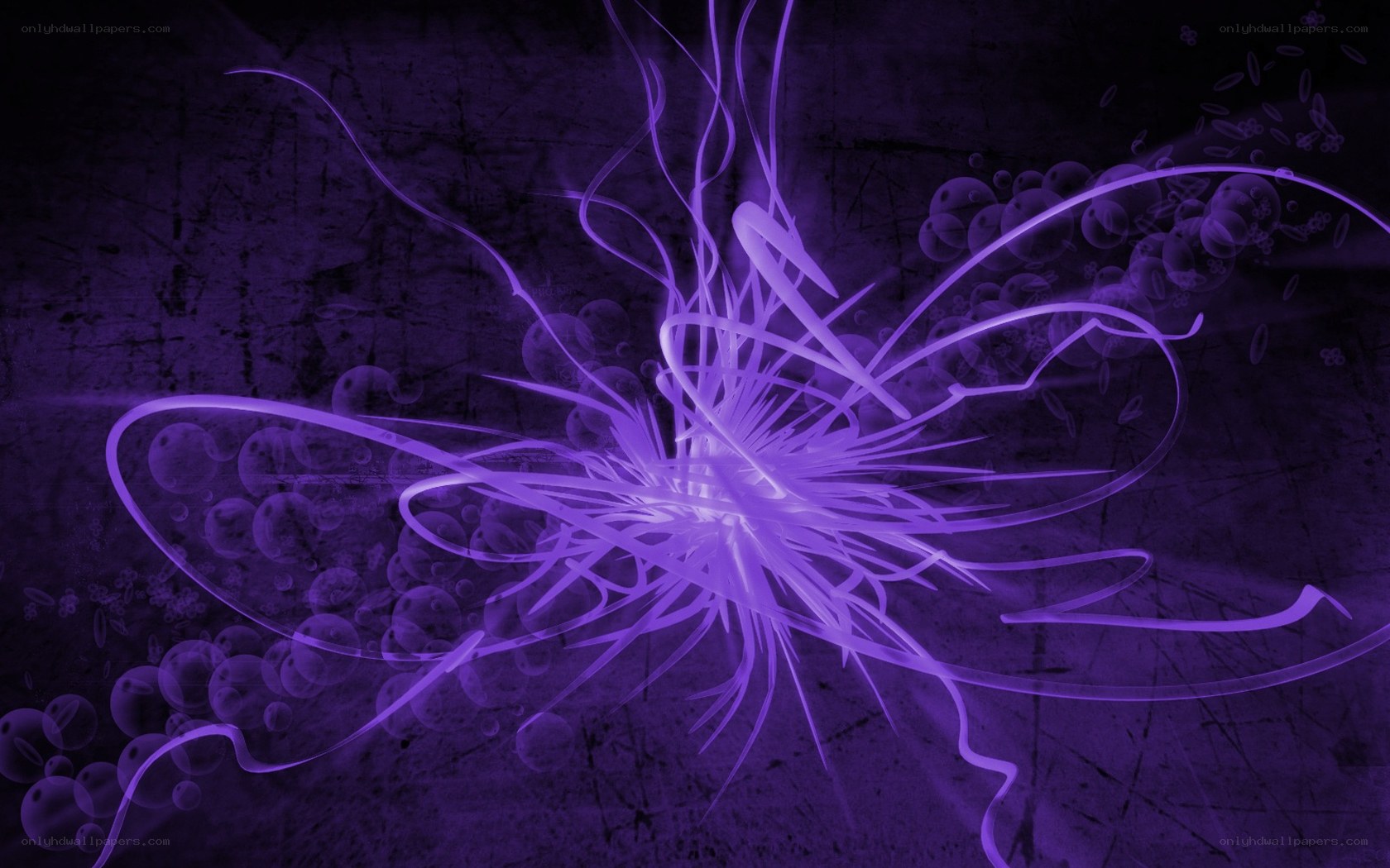 purple abstract energy burst