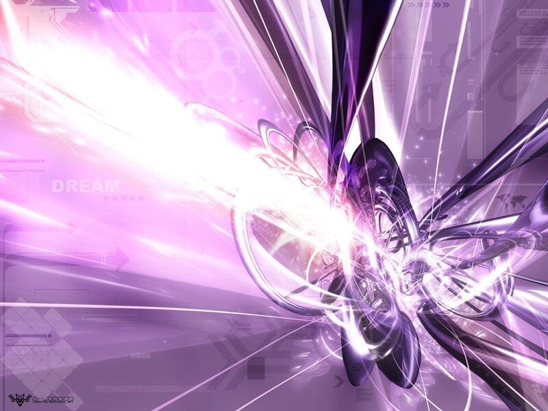 Purple Abstract Energy Design — Dynamic