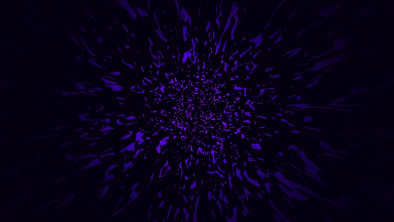 Purple Abstract Explosion — Dark