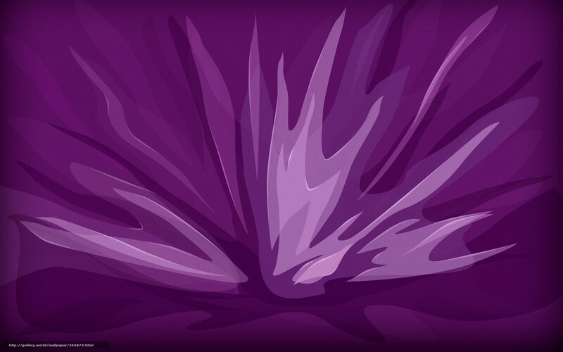 purple abstract floral design